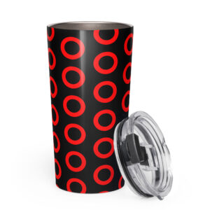 PSS Black Tapered stainless steel tumbler